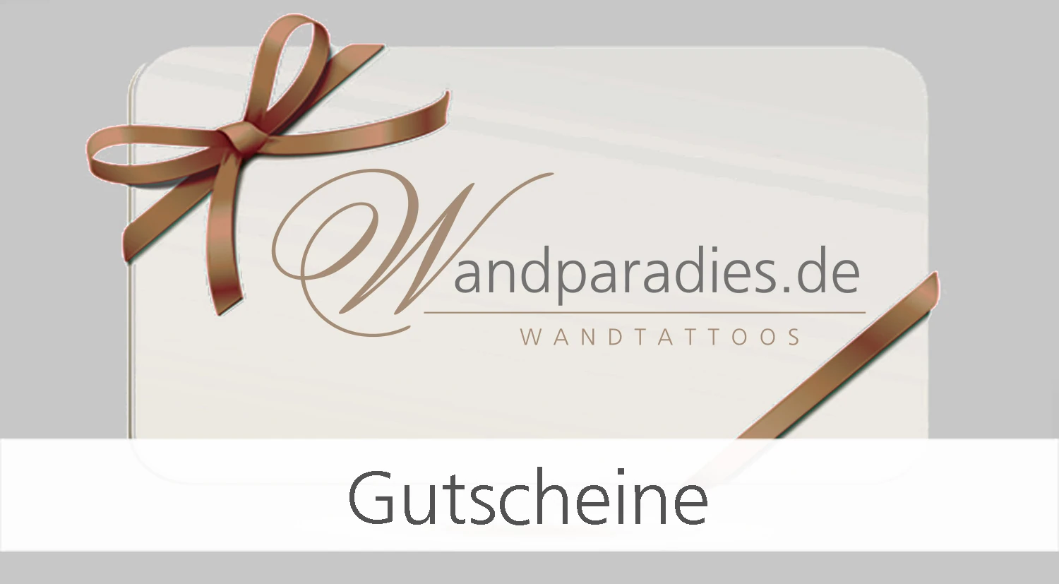 Gutscheine für Wandtattoos von Wandparadies.de