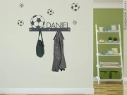 Preview: Selbstklebende Garderobe fürs Kinderzimmer
