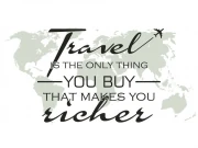 Preview: Wandsticker Travel is the only thing you buy that makes you richer