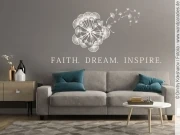 Preview: Wandaufkleber Faith Dream Inspire