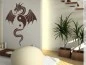 Preview: Aufkleber für die Wand mit Drachen und Yin-Yang Zeichen
