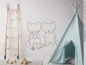 Preview: Wandtattoo mit süßen Katzen für das Kinderzimmer