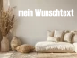 Preview: Wandtattoo mit eigenem Text | 28