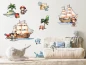 Preview: Wandtattoo Set Piraten
