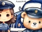 Preview: Wandtattoo Set Police Department - Ansicht Ausschnitt
