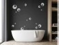 Preview: Wandtattoo mit Wasserperlen für das Badezimmer