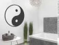 Preview: Wandtattoo mit Yin & Yang Zeichen für das Bad oder den Wellnessbereich
