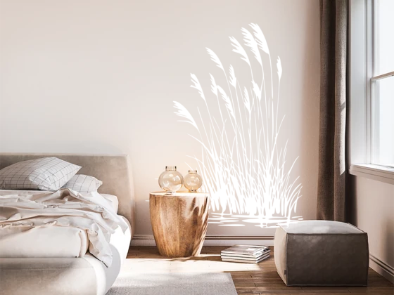 Wandtattoo Schilfgras im Wind am See - Ansicht Farbauswahl Wandtattoo Schilfgras im Wind am See - Ansicht Farbauswahl