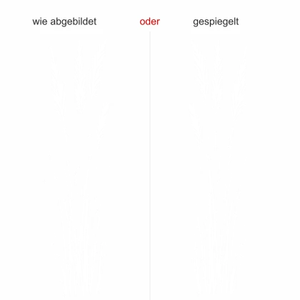 Wandtattoo Gräser im Wind - Ausrichtung und Farbauswahl Wandtattoo Gräser im Wind - Ausrichtung und Farbauswahl