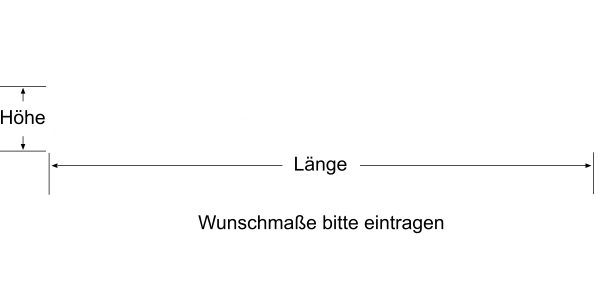 Preview: Wandaufkleber mit stilvoller Bordüre