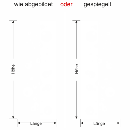 Preview: Wandtattoo Banner in Retro Optik
