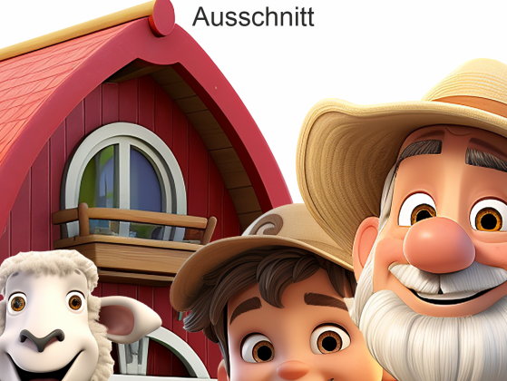 Preview: Wandtattoo Unsere Farm Preview: Wandtattoo Unsere Farm