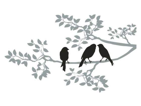 Preview: selbstklebende Garderobe mit Ast