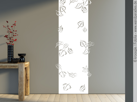 Preview: Wandbanner Herbstblätter Preview: Wandtattoo Banner mit Herbst Blättern