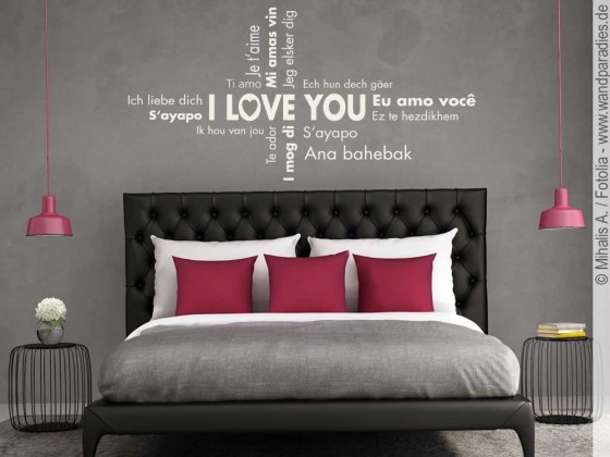 Preview: Wandtattoo I Love You Preview: Wandtattoo I Love You