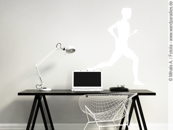 Preview: Wandtattoo Laufen