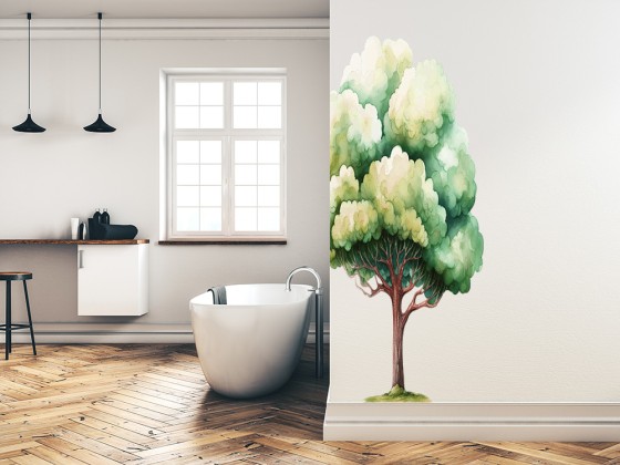 Preview: Wandtattoo Aquarell Buche