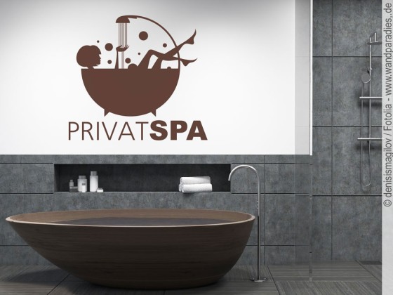 Preview: Ihr privates Spa mit diesem Aufkleber verschönern