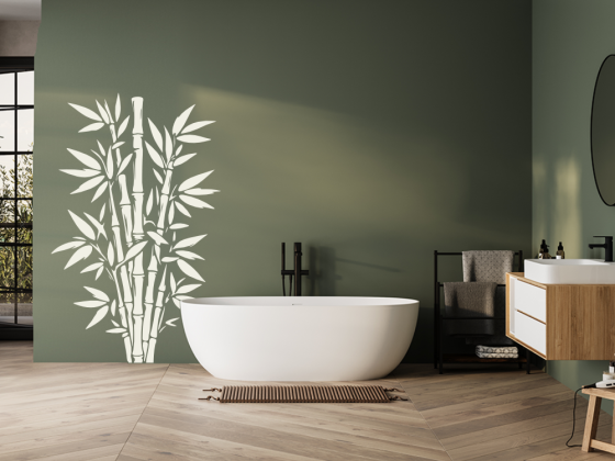 Preview: Wandtattoo Bambusstrauch Preview: Wandtattoo Bambusstrauch