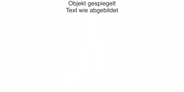 Preview: Wandaufkleber mit Buddha Motiv für das Badezimmer - Ansicht Ausrichtung mit Farbauswahl Vorschlag 2