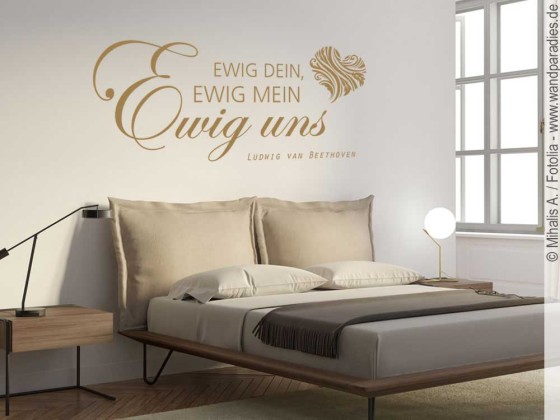 Preview: Wandtattoo Ewig dein, ewig mein Preview: Wandtattoo Ewig dein, ewig mein