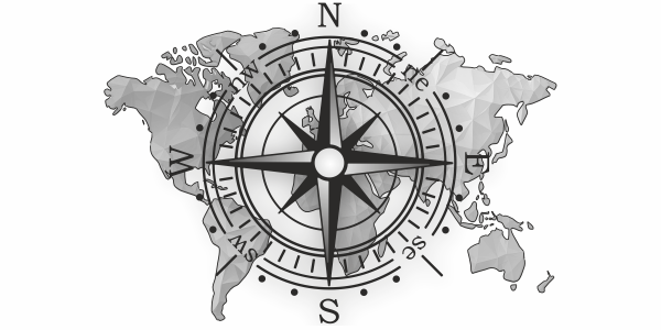 Preview: Wandtattoo Farbige Weltkarte mit Windrose Preview: Wandtattoo Farbige Weltkarte mit Windrose - Ansicht Farbauswahl