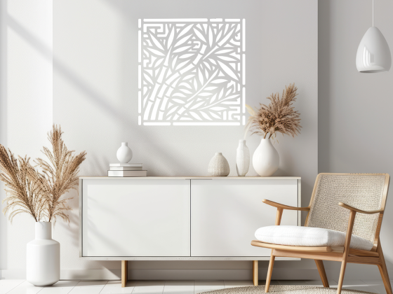 Preview: Wandtattoo Geometrisches Bambus Design - Ansicht Farbauswahl