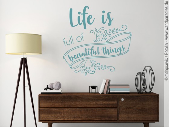 Preview: Wandtattoo Life is Preview: Wandtattoo Life is
