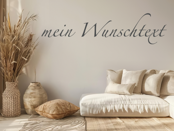 Preview: Wandtattoo mit eigenem Text | 1