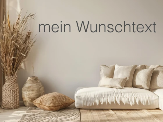 Wandtattoo mit eigenem Text | 25