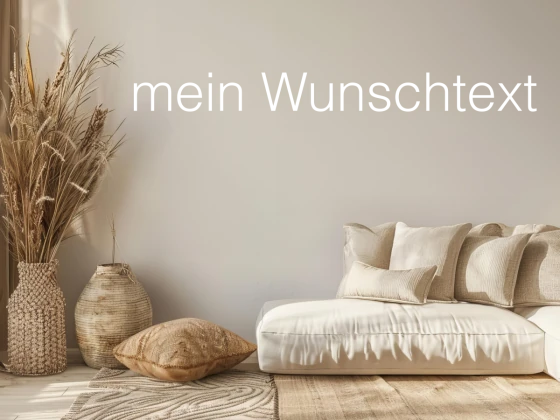 Wandtattoo mit eigenem Text | 25