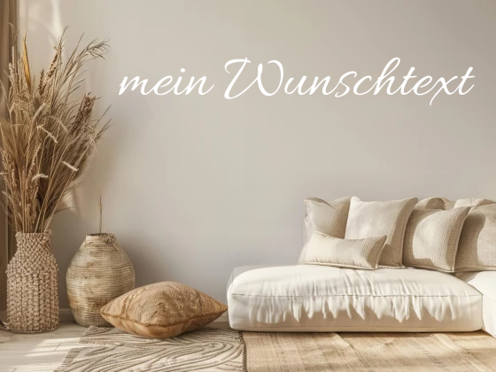 Wandtattoo mit eigenem Text | 4