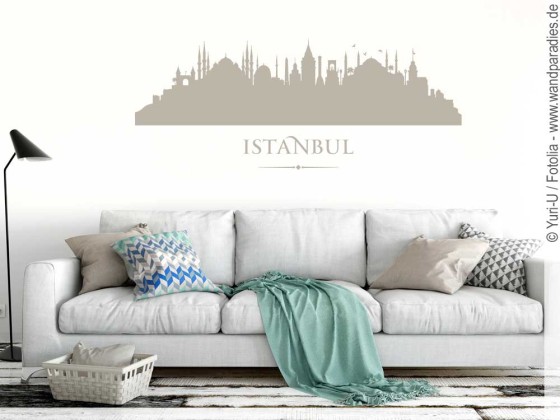 Preview: Wandtattoo Skyline Istanbul Preview: Wandtattoo Skyline Istanbul