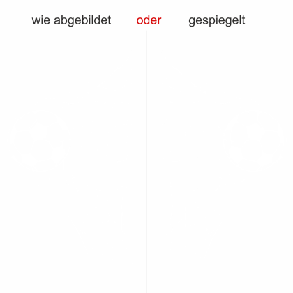 Preview: Wandaufkleber mit Fußball im Tor