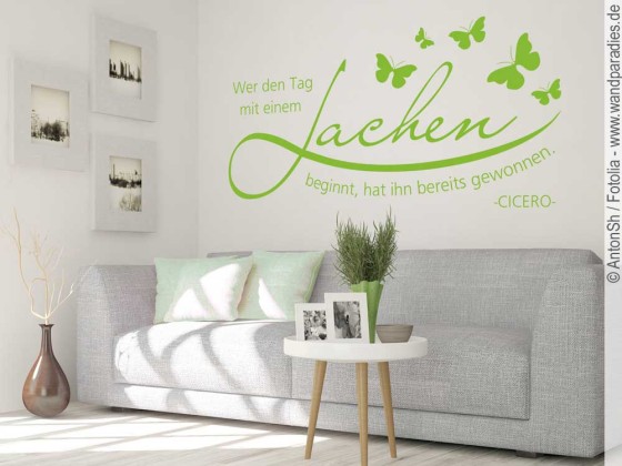 Preview: Wandtattoo Wer den Tag Preview: Wandtattoo Wer den Tag