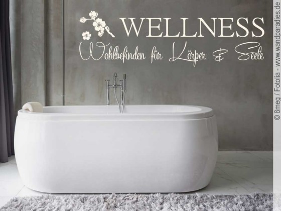 Preview: Wandtattoo Wohlbefinden