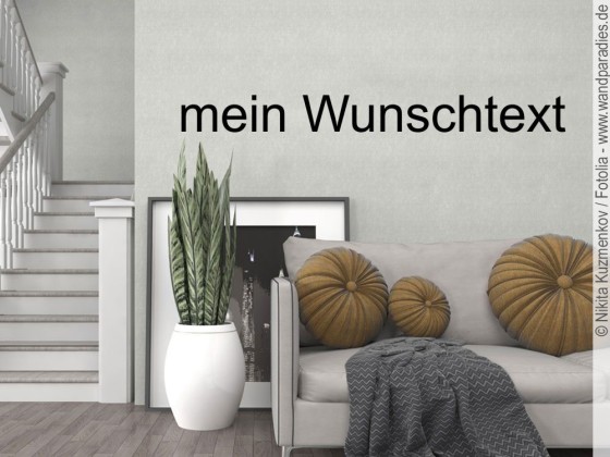 Preview: Wandtattoo Wunschtext Nr. 27 Preview: Wandtattoo Wunschtext Nr. 27