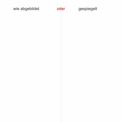 Wandtattoo Zartes Gras Design - Ausrichtung und Farbauswahl Wandtattoo Zartes Gras Design - Ausrichtung und Farbauswahl