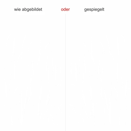 Wandtattoo Zartes Wiesengras - Ausrichtung und Farbauswahl Wandtattoo Zartes Wiesengras - Ausrichtung und Farbauswahl