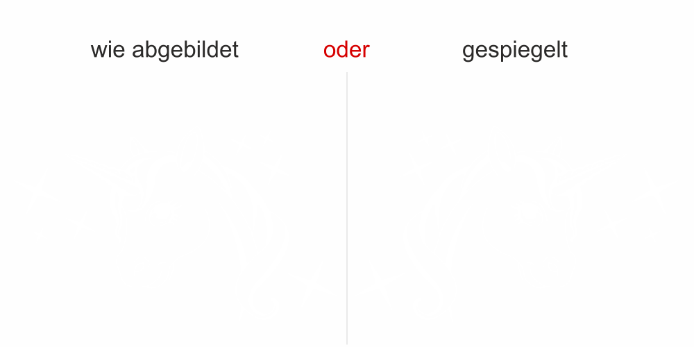 Wandaufkleber mit zauberhaftem Einhorn