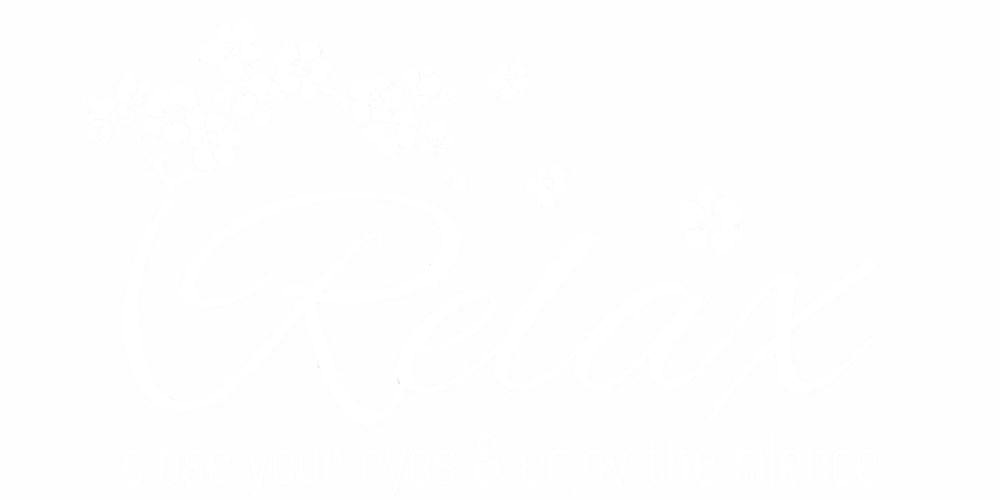Wandaufkleber Relax mit Kirschblüten - Ansicht Farbauswahl