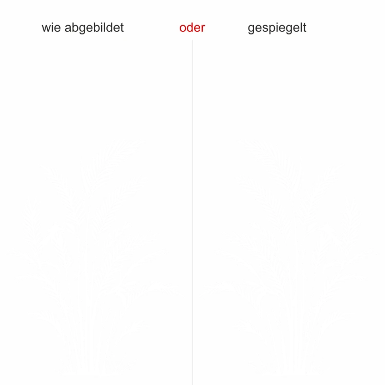 Wandtattoo Areca Palme Silhouette - Ausrichtung und Farbauswahl Wandtattoo Areca Palme Silhouette - Ausrichtung und Farbauswahl