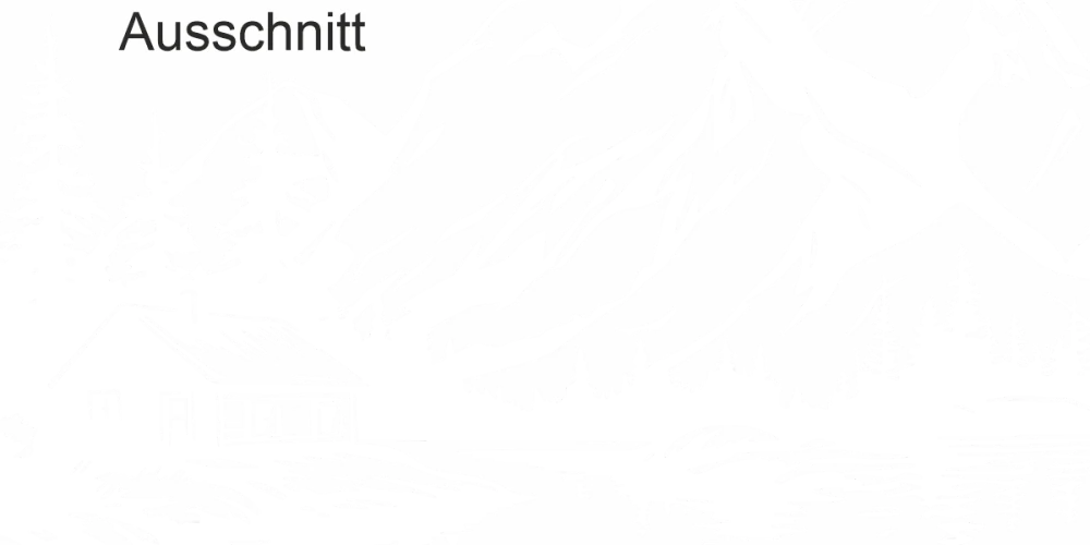 Wandtattoo Hütte am See in den Bergen - Ansicht Ausschnitt und Farbauswahl Wandtattoo Hütte am See in den Bergen - Ansicht Ausschnitt und Farbauswahl