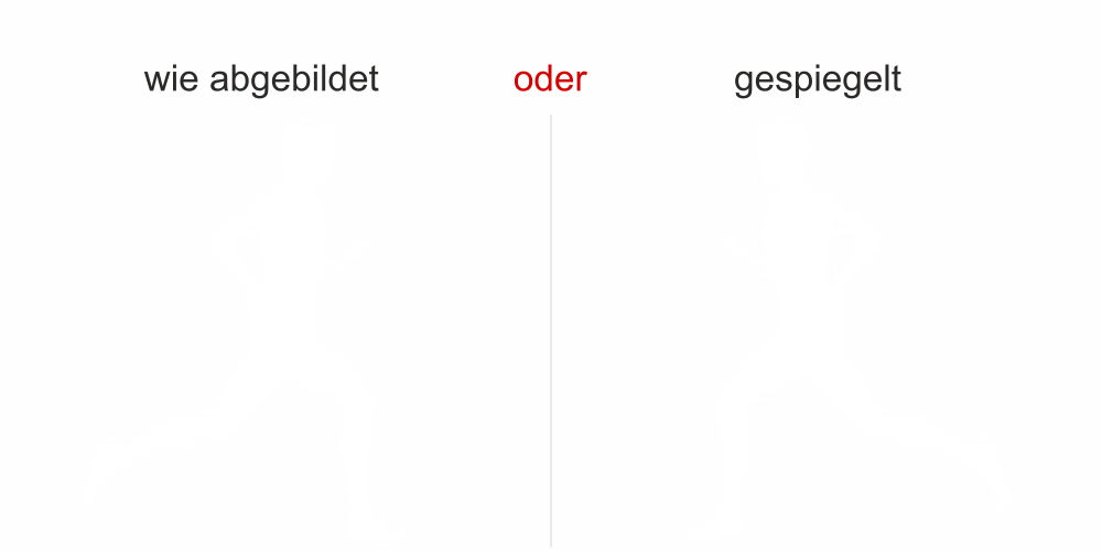 Aufkleber für die Wand mit Laufsport Motiv