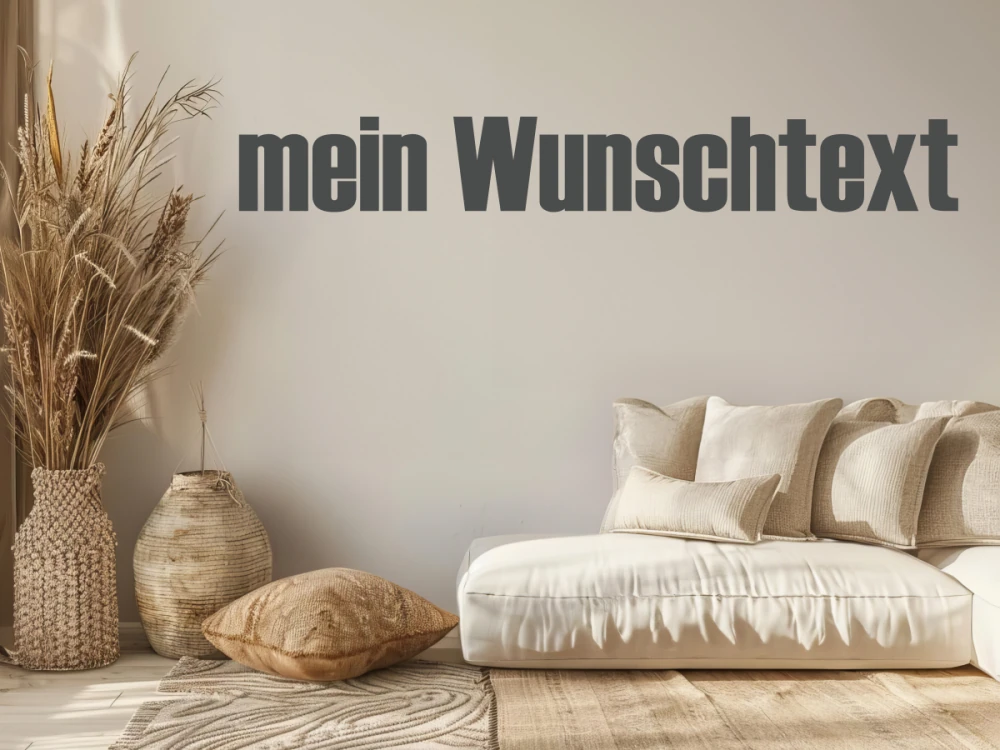 Wandtattoo mit eigenem Text | 28
