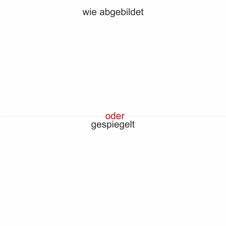 Aufkleber für die Wand mit Muscheln