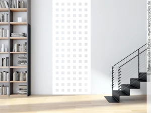 Moderne Quadrate als Banner für die Wand