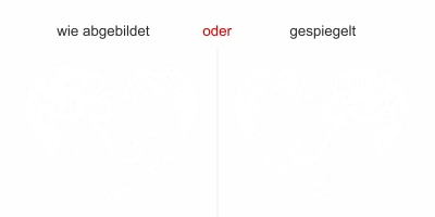 Aufkleber für die Wand mit Paradies