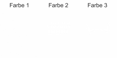 Farbige Blätterranke mit Schmetterlingen als dekorativer Aufkleber für die Wand