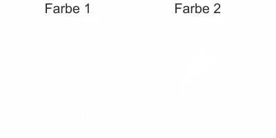Wandtattoo Bunter Bambushalm mit Vogel - Ansicht Farbauswahl